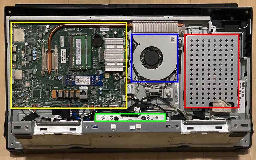 Necの一体型デスクトップパソコンpc Da770mabの分解 修理